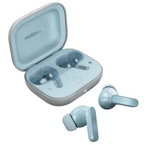 Auricular Motorola Moto Buds Celestes