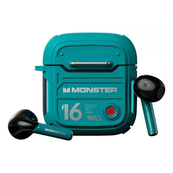 Auriculares Inalámbricos Monster Xkt16 Bluetooth 5.3 Verde