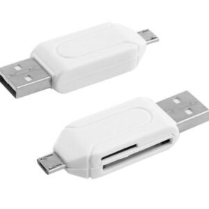 Adaptador OTG y Lector de Memoria SD 2 en 1