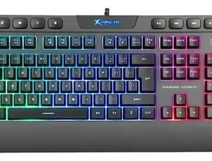 Teclado gamer xtrike me KB-508 negro