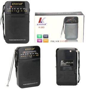 Radio FM/AM Portátil KNSTAR K-263