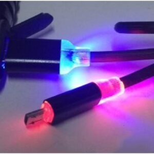 Cable micro usb con luces led