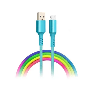 Cable multicolor micro usb 1 Metro