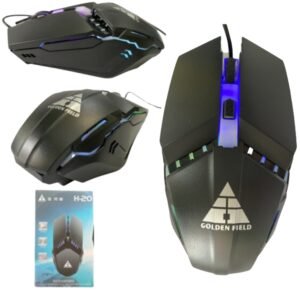 Mouse Gamer Cableado H-20 RGB