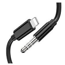 Cable Auxiliar 3.5mm A Lightning  1 Metro