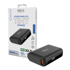 Power Bank ROCA PB8/LCD+PD 8.000mAh PD Negro