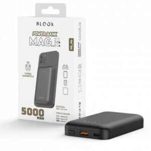 Power Bank BLOOX  5.000mAh Carga Magnética
