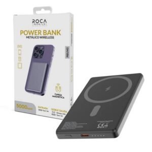Power Bank ROCA PB5/M3 5.000mAh Carga Magnética