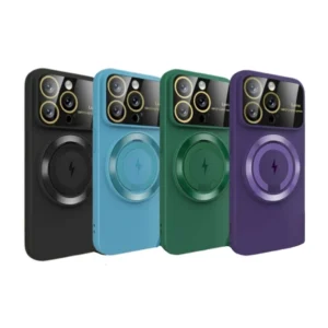 Case Silicona con Soporte MagSafe iPhone 11