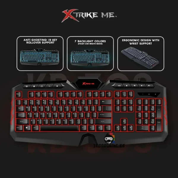 Teclado Gamer XTRIKE ME KB-509 - Imagen 2