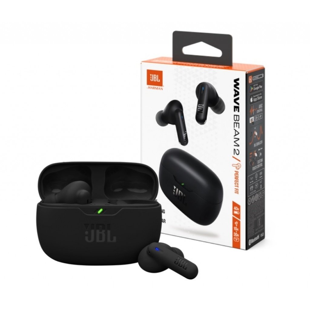 Auriculares Inalámbricos JBL Wave Beam 2 Black