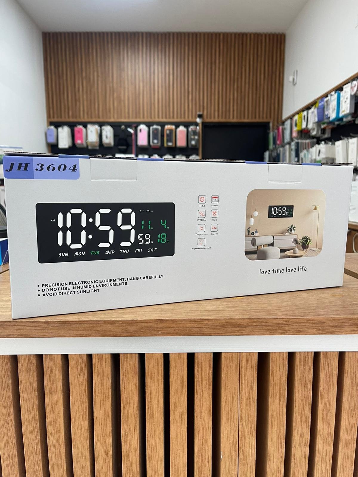 Reloj Digital LED JH-3604