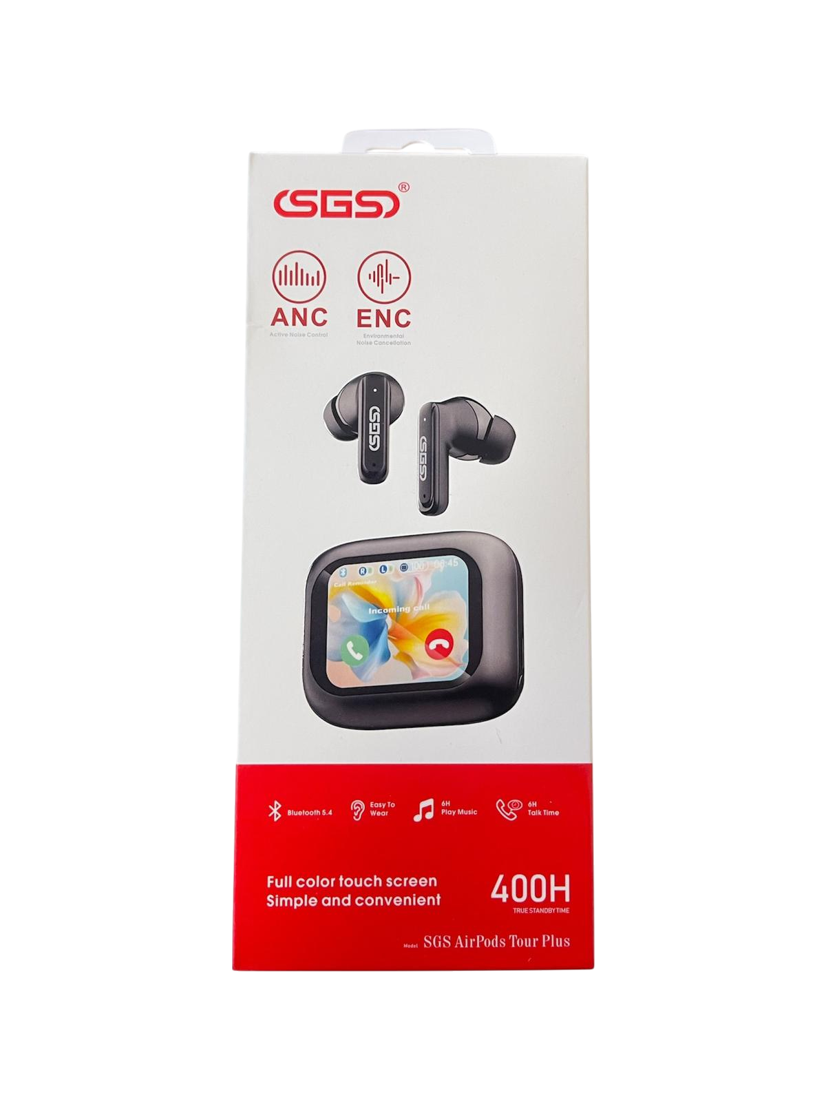 Auriculares Inalámbricos SGS Airpods Tour Plus